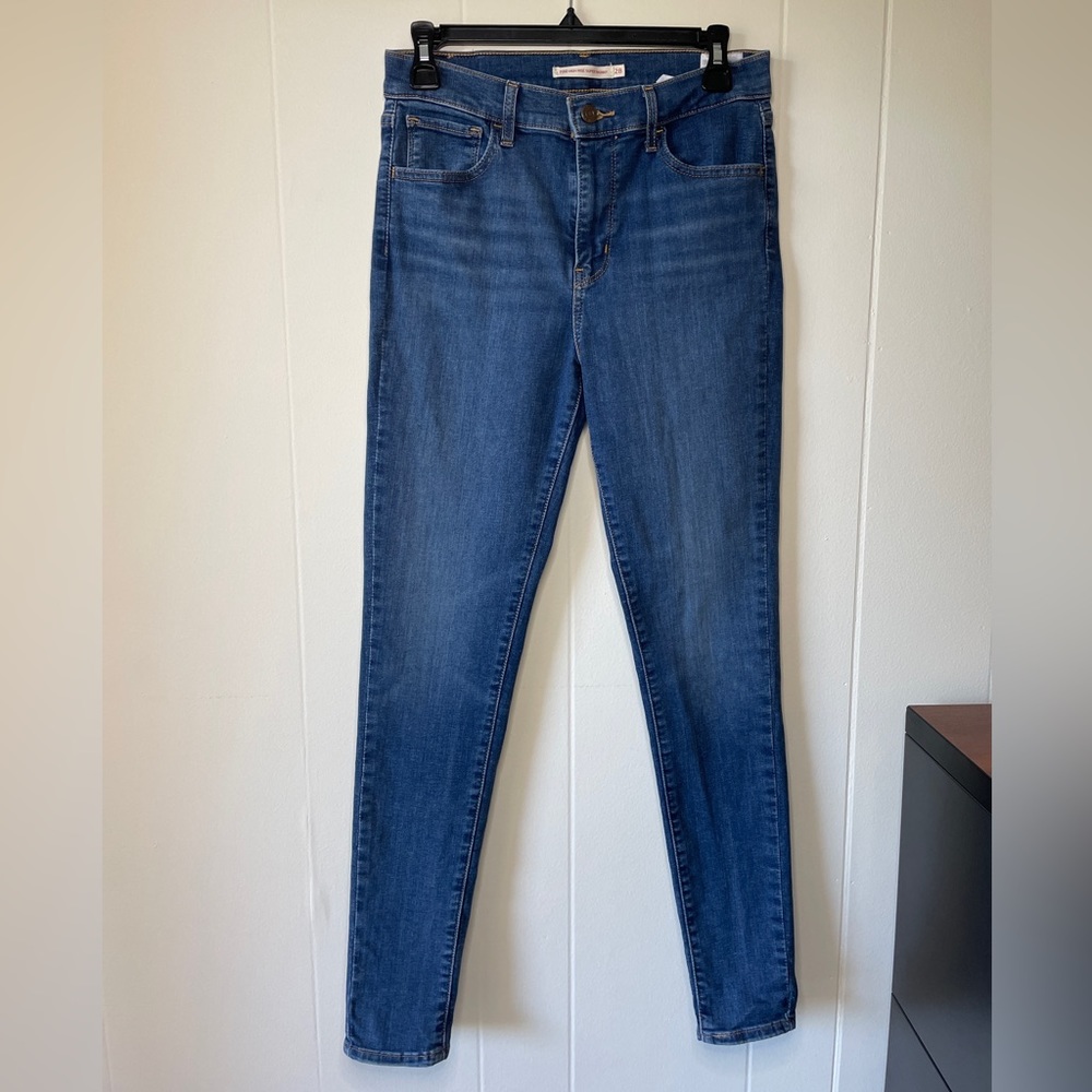 Levi's 720 High Rise Super Skinny Stretch Jeans Size 28